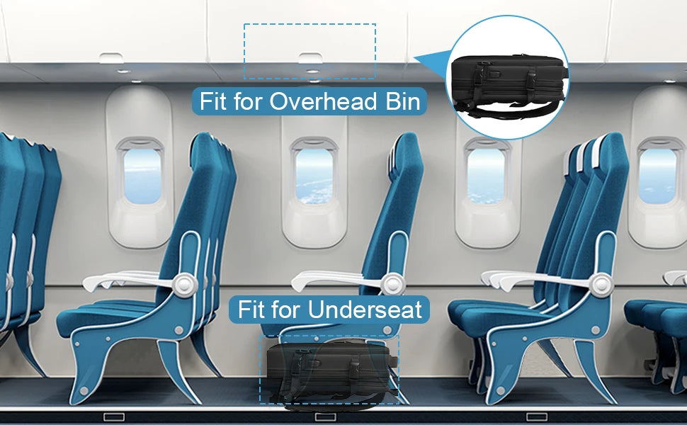 Business Travel Backpack for Men Expandable Water Resistant Backpack w - Pattern Detail