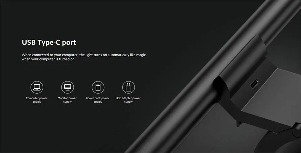 Xiaomi Mijia Computer Monitor Light Bar for PC Monitor LED L...