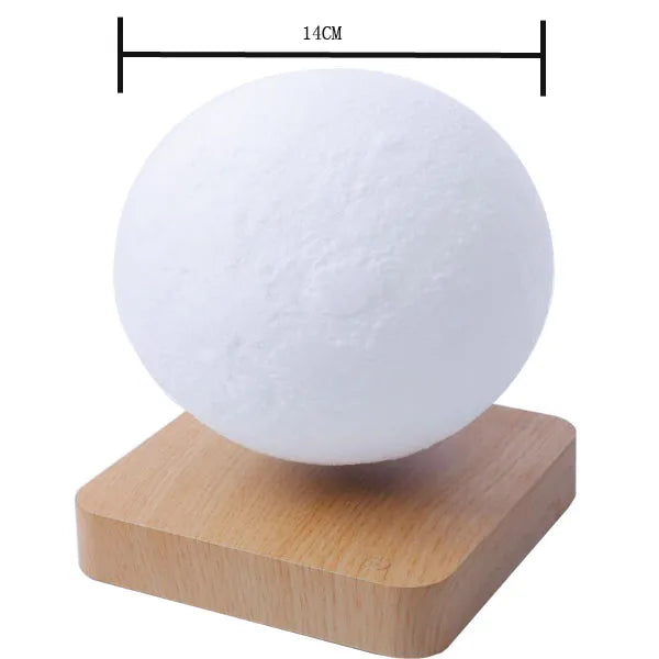 Moon Lamp Creative 3D Magnetic Levitation LED Night Light Ro...