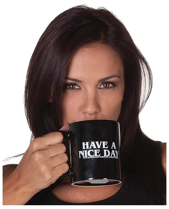 Drop shipping!Ceramic Middle Finger Coffee Cups Personality Office Gifts Have A - View 5