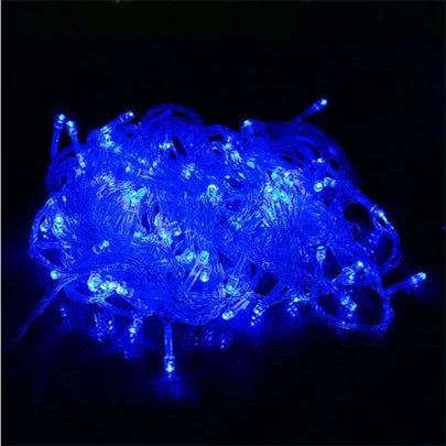 Christmas Waterfall Led Curtain Icicle Light 5M Eaves Decors Outdoor Fairy String Lights Wedding Party Patio Decor Garden ...