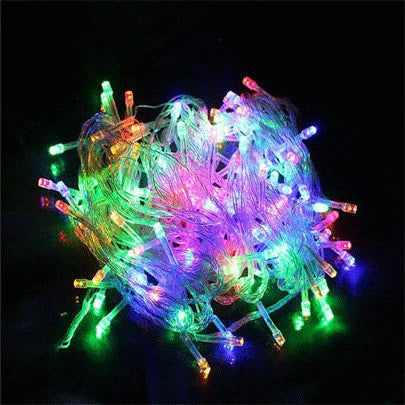 Christmas Waterfall Led Curtain Icicle Light 5M Eaves Decors Outdoor Fairy String Lights Wedding Party Patio Decor Garden ...