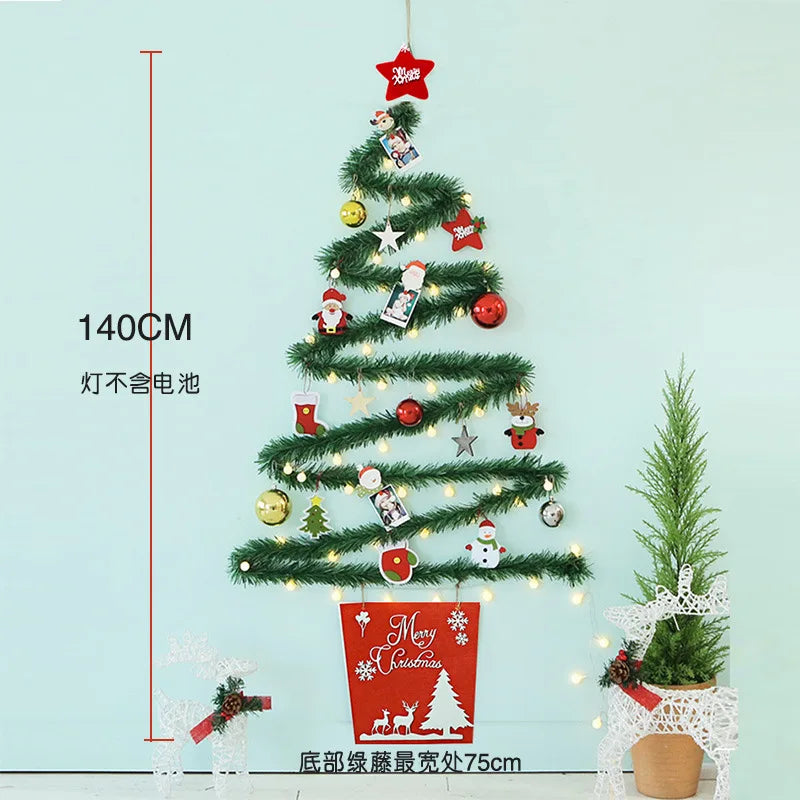 Christmas creative wall tree with lights DIY Christmas ornaments treeG - Packaging View