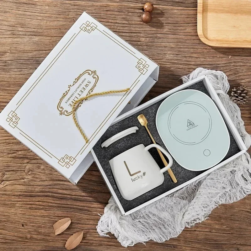 Mug Christmas Gift Set Simplicity Practical Thermostat Cup Multi Scenario Apply - View 5