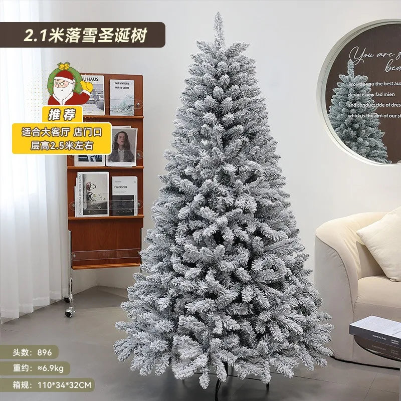 Christmas Snowfall, Plucking, Encryption, Christmas Tree Ornaments, Ch - Detail View