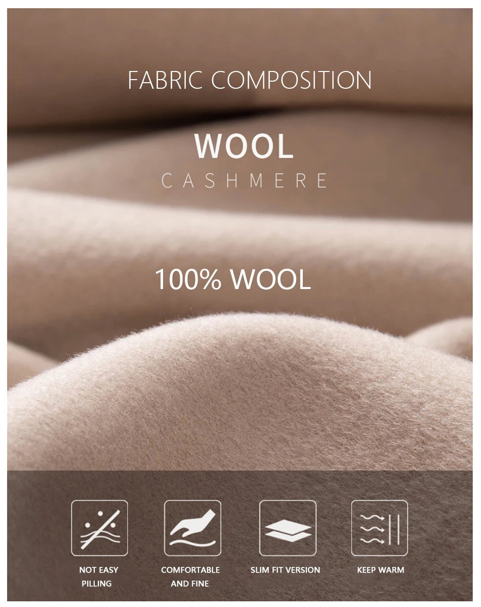 Winter New Cashmere Wool Coat Natural Fox Fur Warm Winter Jackets Fur Coat Women - View 6