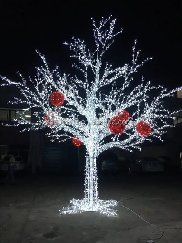 Christmas Holiday Street Decoration Fancy LED Christmas Tree Motif Lig - Lifestyle View