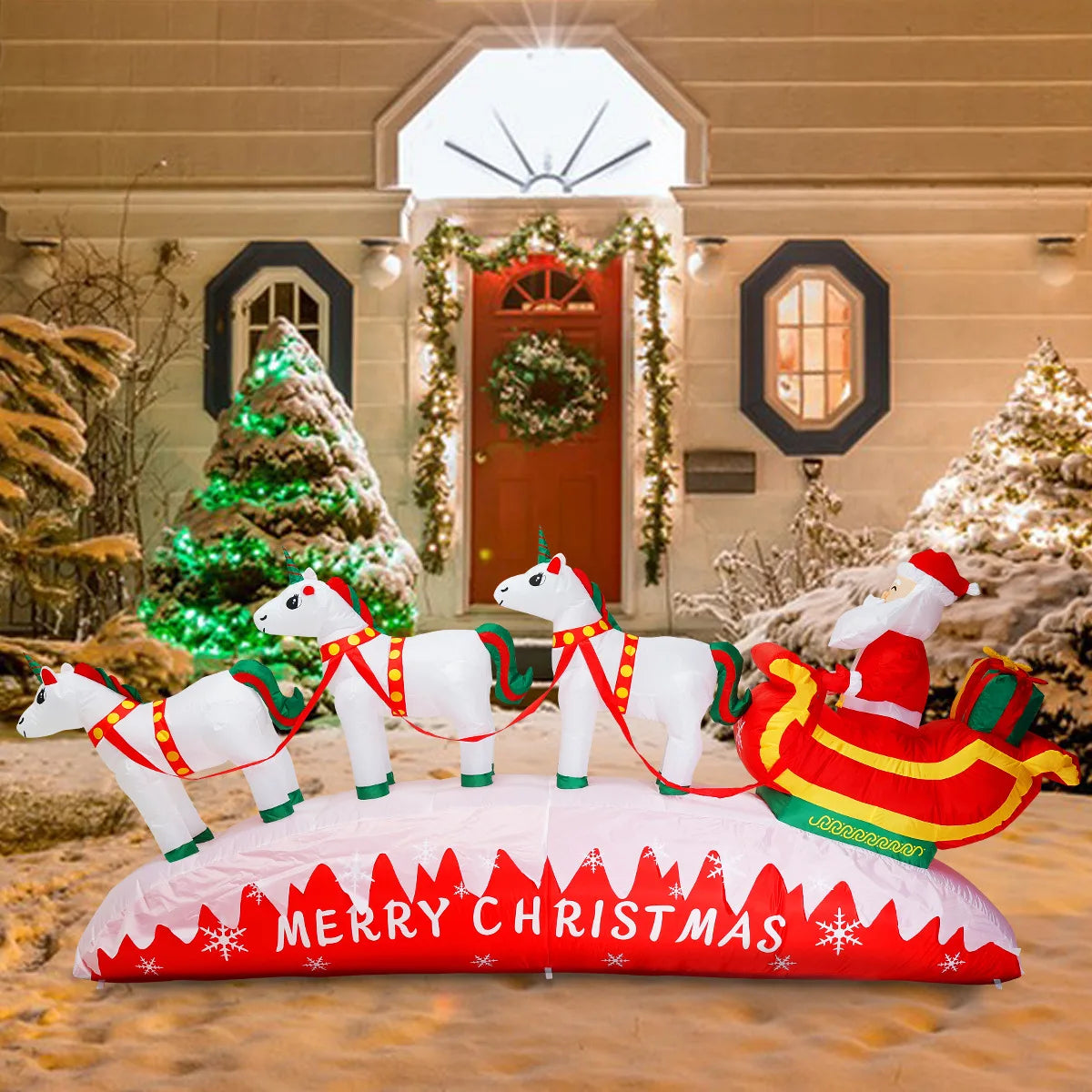 4 Inflatable Christmas Decorations Outdoor Garden Courtyard Decoration - View 17
