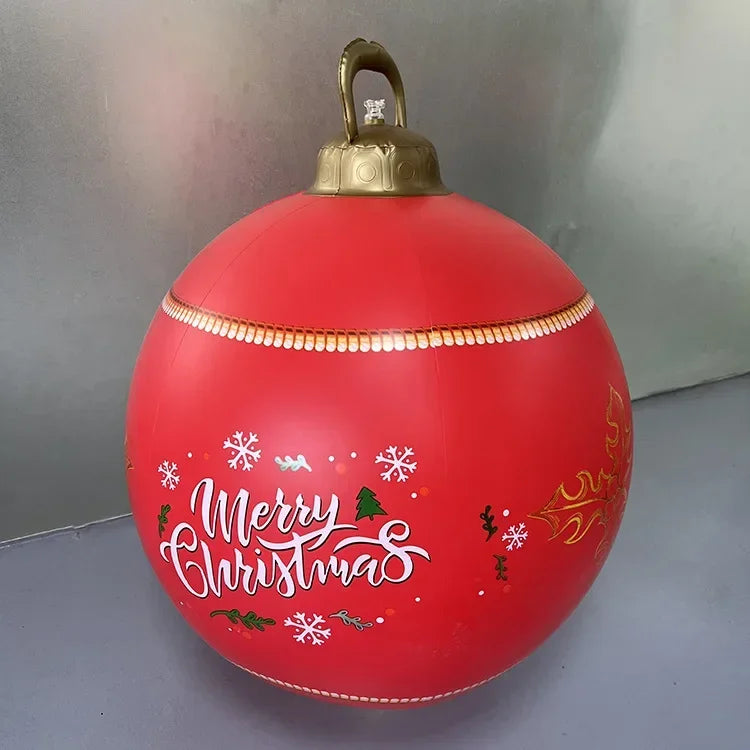 60cm Outdoor Christmas Inflatable Decorated Ball PVC Giant Big Large B - View 42