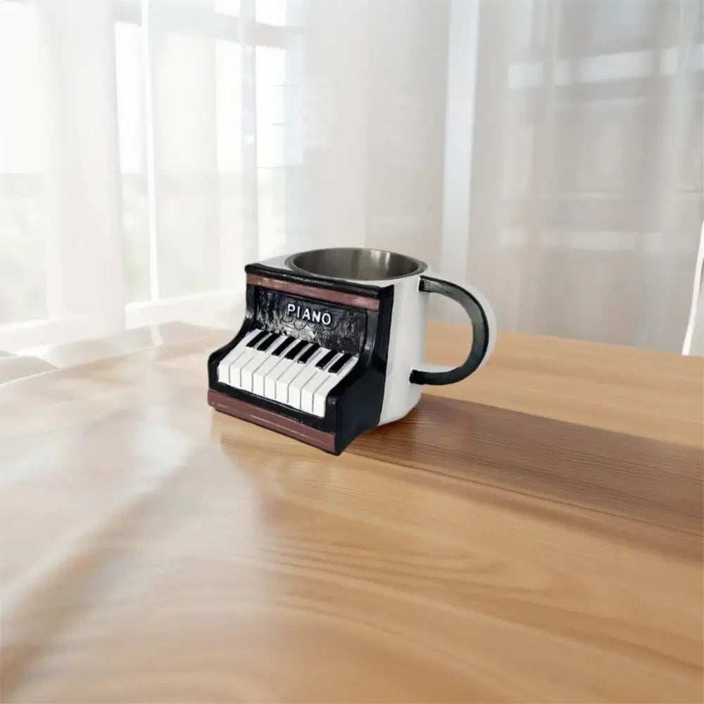 Musical Instrument Coffee Mug Summer And Winter Drink Cup Durable Easy To Clean - View 7