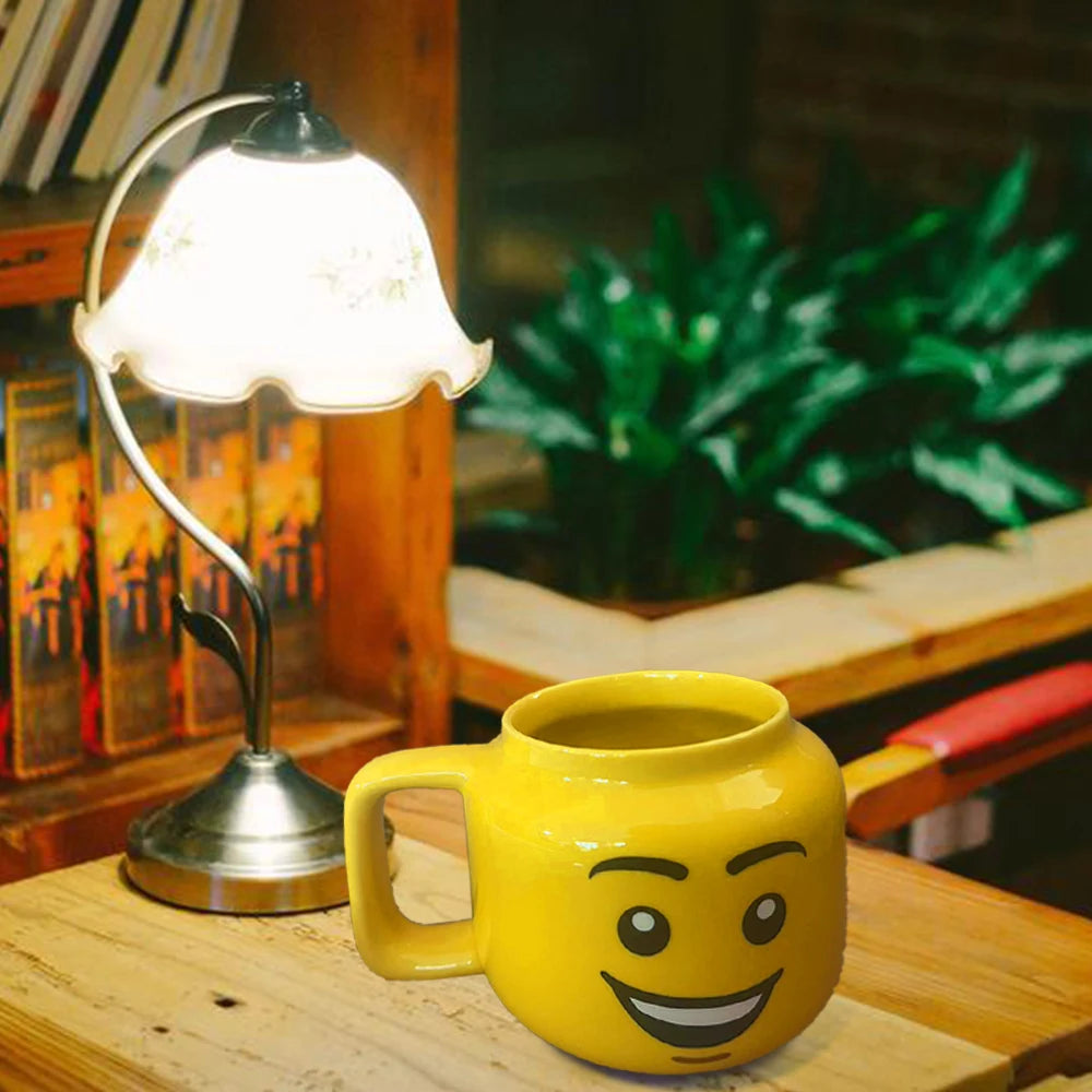 Cartoon Ceramic Mug 250ML Creative Coffee Cup Cute Emoji Mug Interesti - Feature Highlight