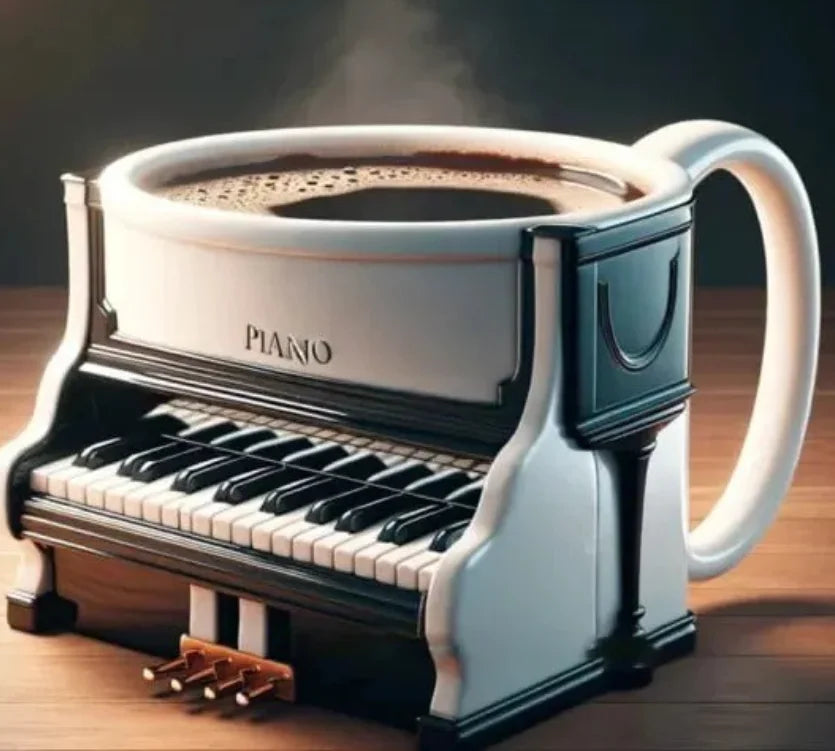 Musical Instrument Coffee Mug Summer And Winter Drink Cup Durable Easy To Clean - View 10