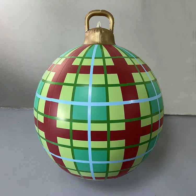 60cm Outdoor Christmas Inflatable Decorated Ball PVC Giant Big Large B - View 28