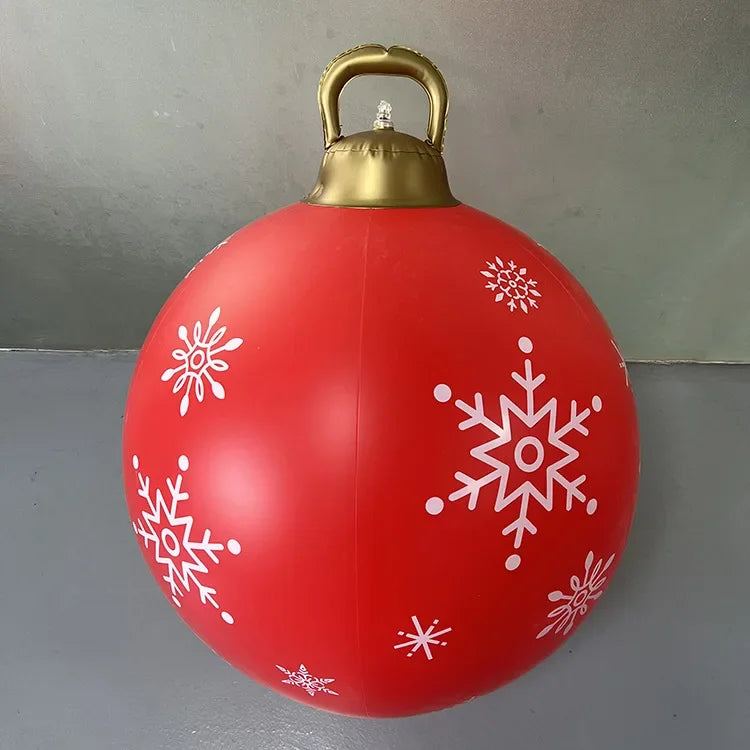 60cm Outdoor Christmas Inflatable Decorated Ball PVC Giant Big Large B - View 24