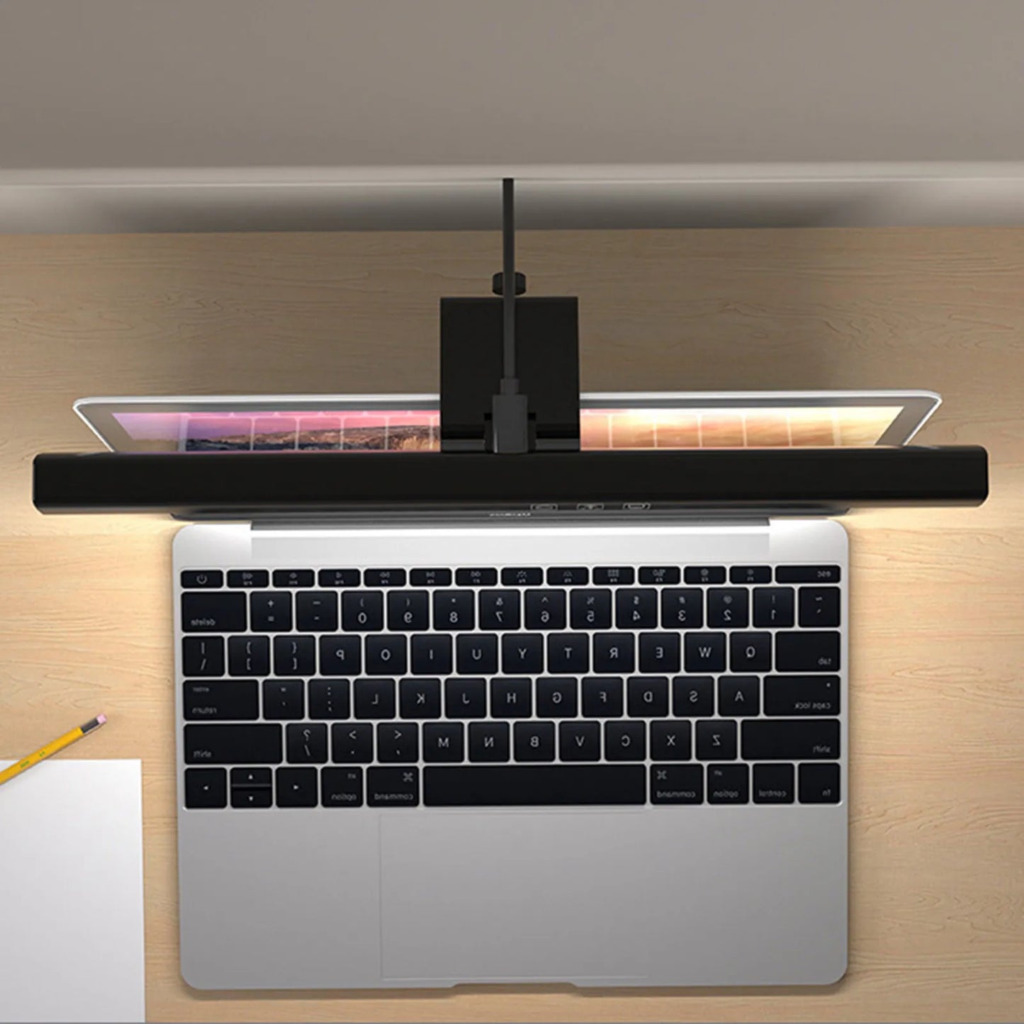 LED Screen Light Bar Monitor For Pc Screen Hanging USB Stepless Dimming RGB Curv - View 12