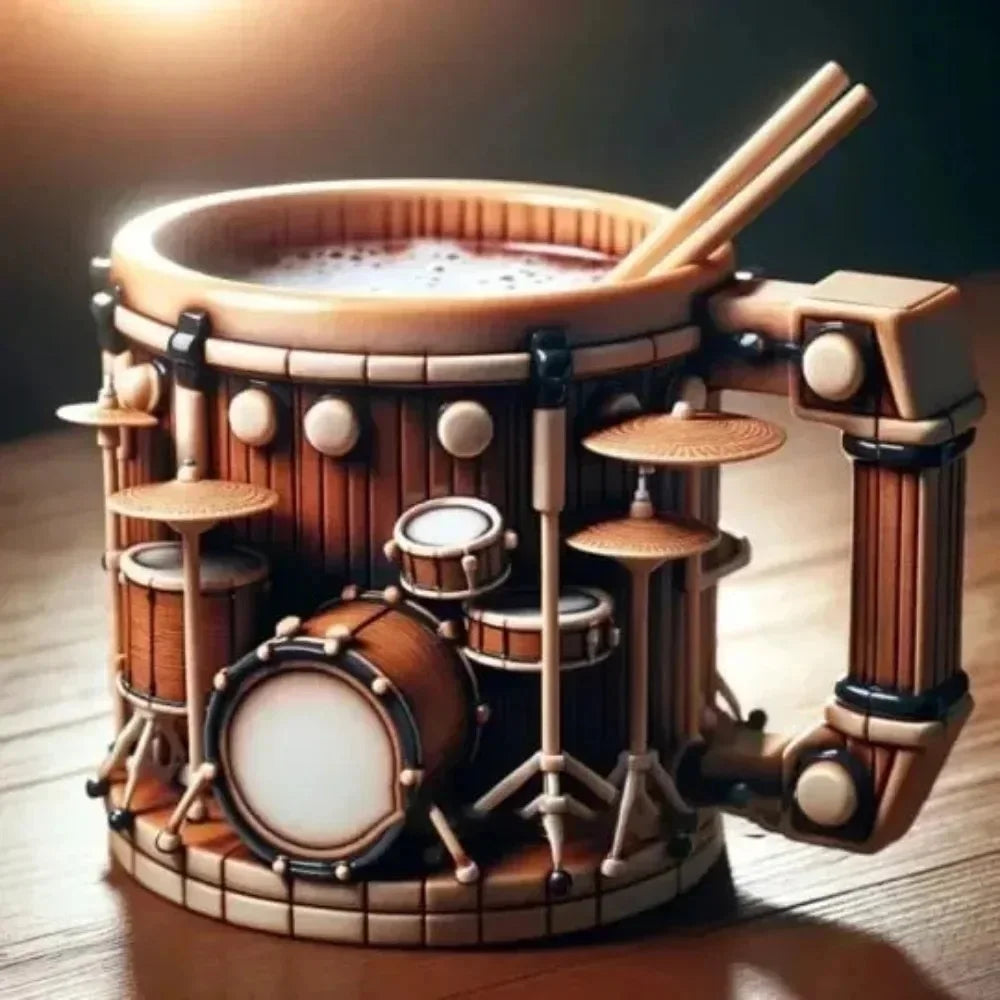 Musical Instrument Coffee Mug Summer And Winter Drink Cup Durable Easy To Clean - View 8