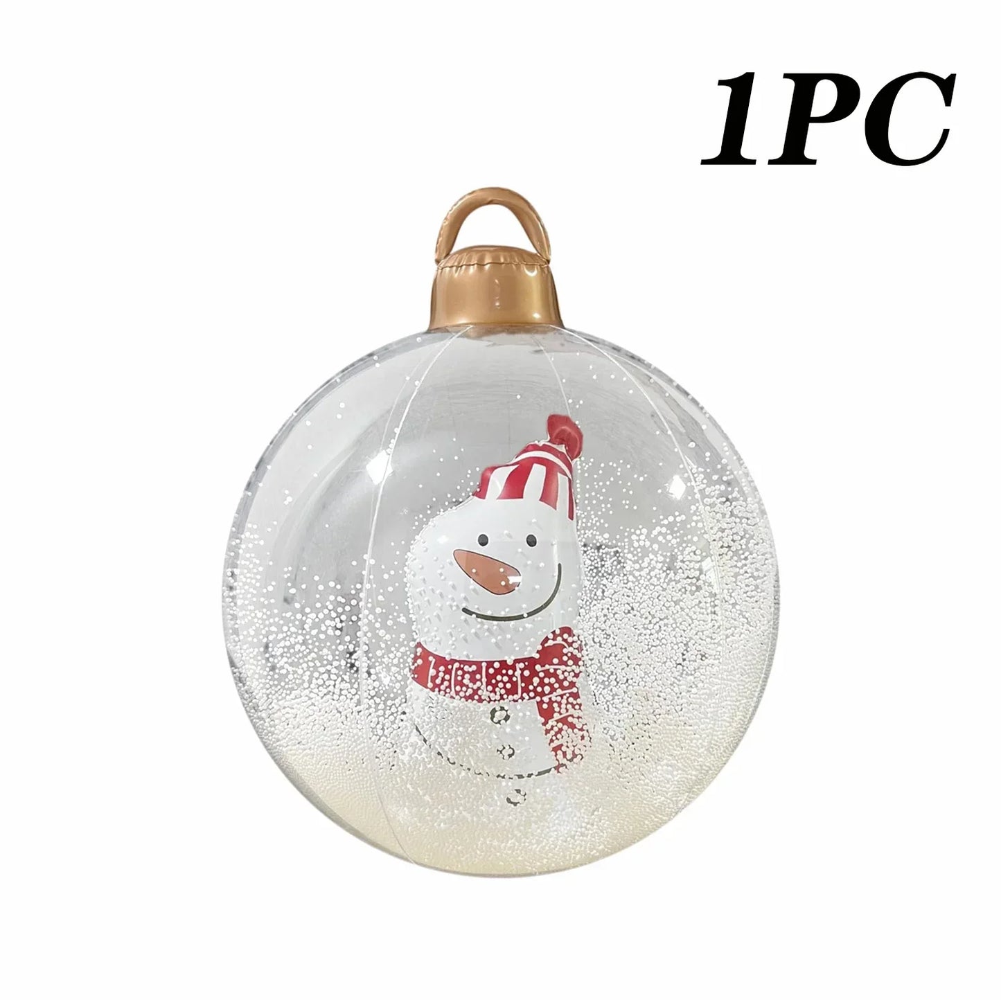 2026 Christmas Santa Snowman Balloons Xmas Tree Decorations Outdoor Ho - Label Detail