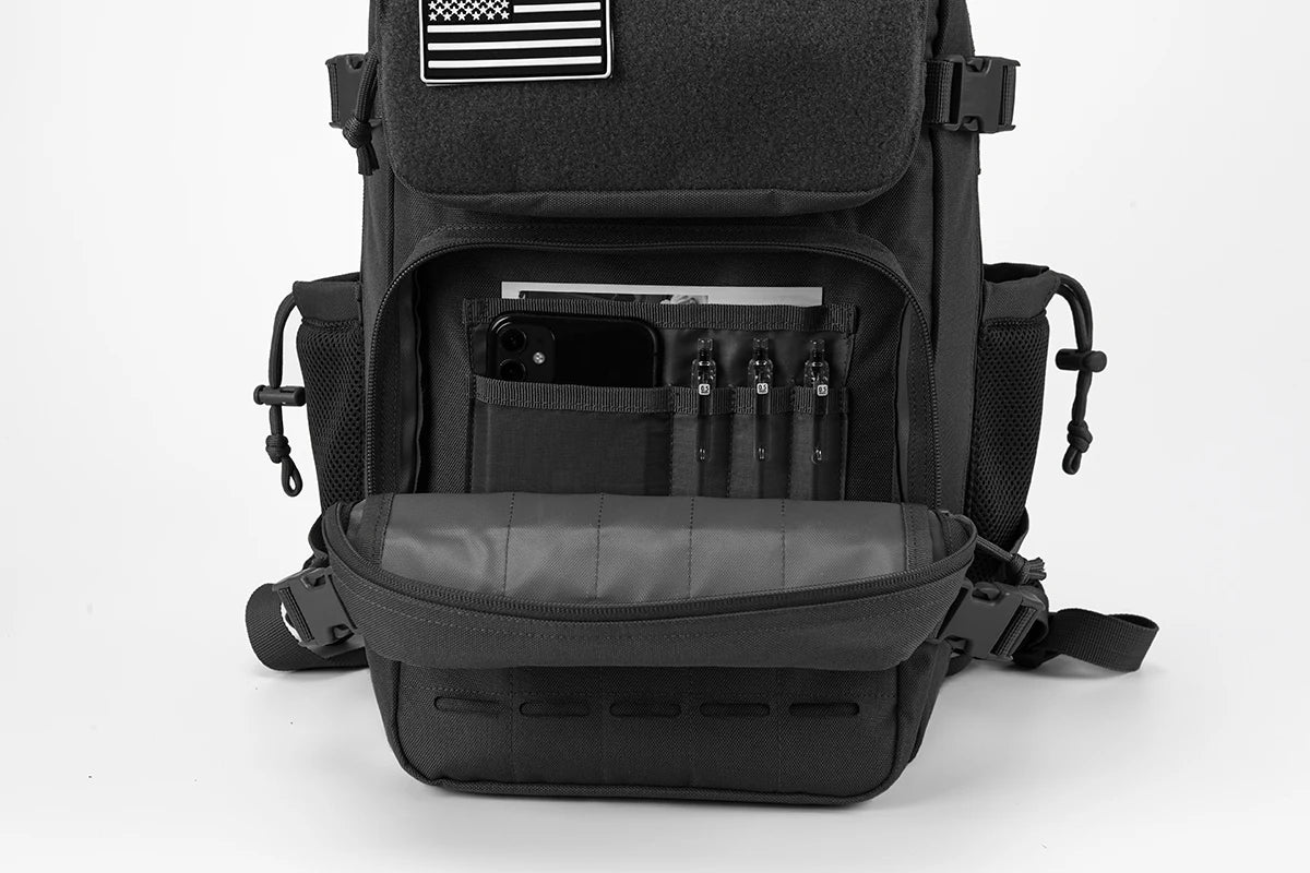 25L Tactical Backpack Outdoor Bag Fitness Backpack MOLLE Backpack Wome - Label Detail
