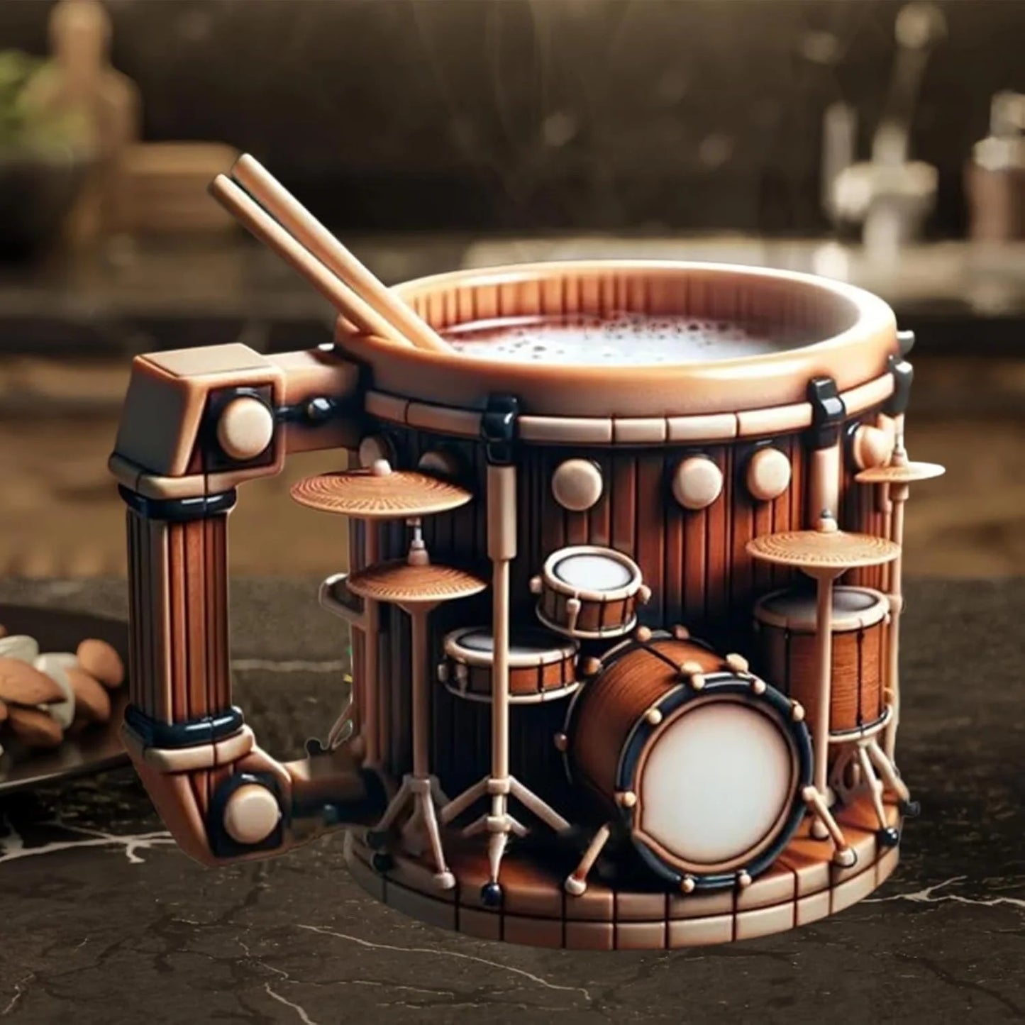 Musical Instrument Coffee Mug Summer And Winter Drink Cup Durable Easy To Clean - Main View