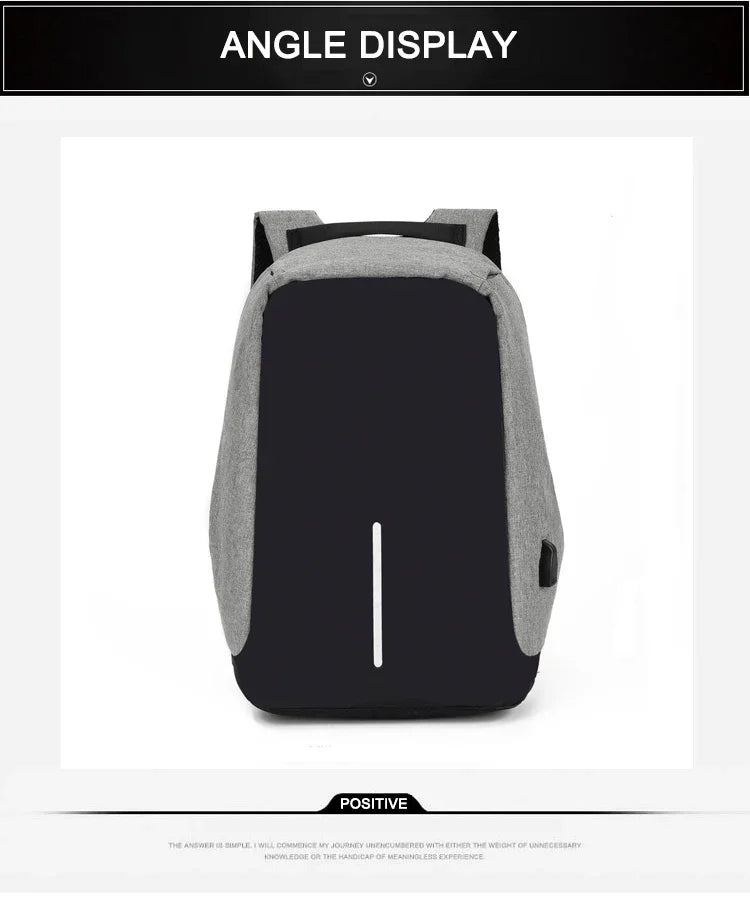 Anti-theft Backpack Bag 15.6 Inch Laptop Men Mochila Male Waterproof B - View 33