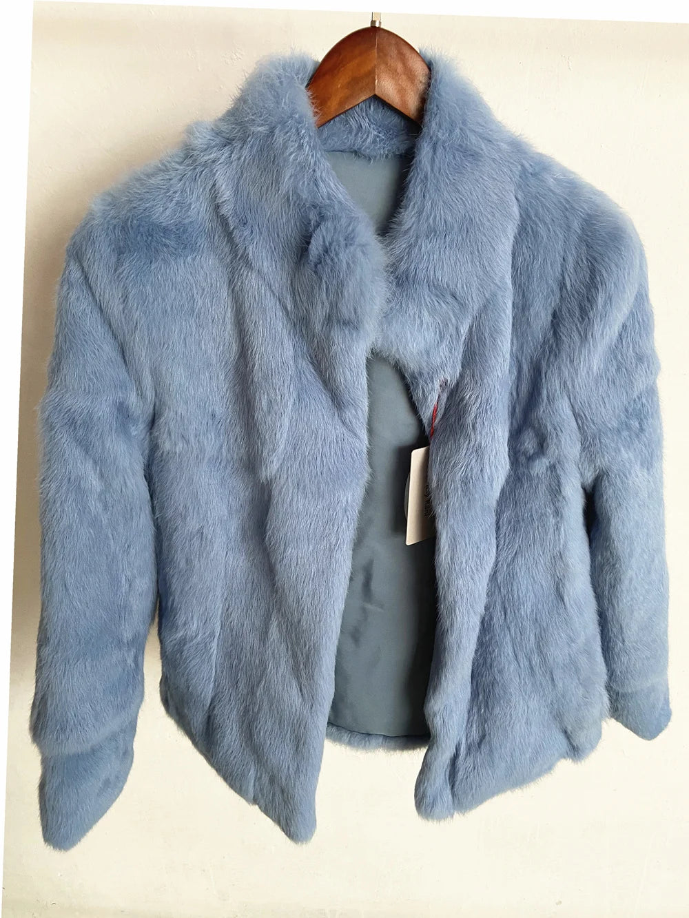 Fancy Rani Natural Rabbit Fur Coat Women Winter Jacket Real Leather And Fur Wome - View 28