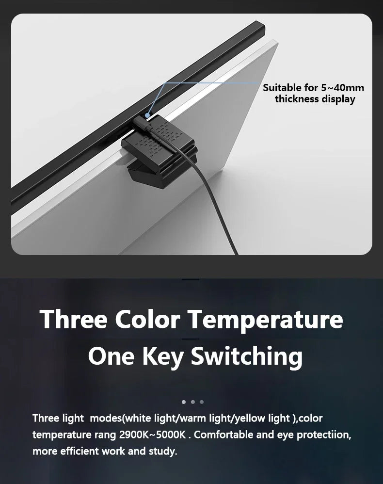 50 CM LED Computer Monitor Light Bar For Learning/Reading Dimming Nigh - Pattern Detail