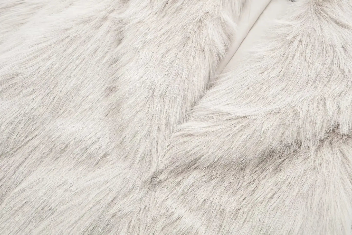Faux Fur Coats Women Mid Length Turn Down Collar Coat Thick Warm Y2k Streetwear - View 30