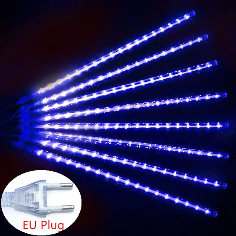 Christmas LED Meteor Garland Festoon Holiday Strip Light Outdoor Water - View 25