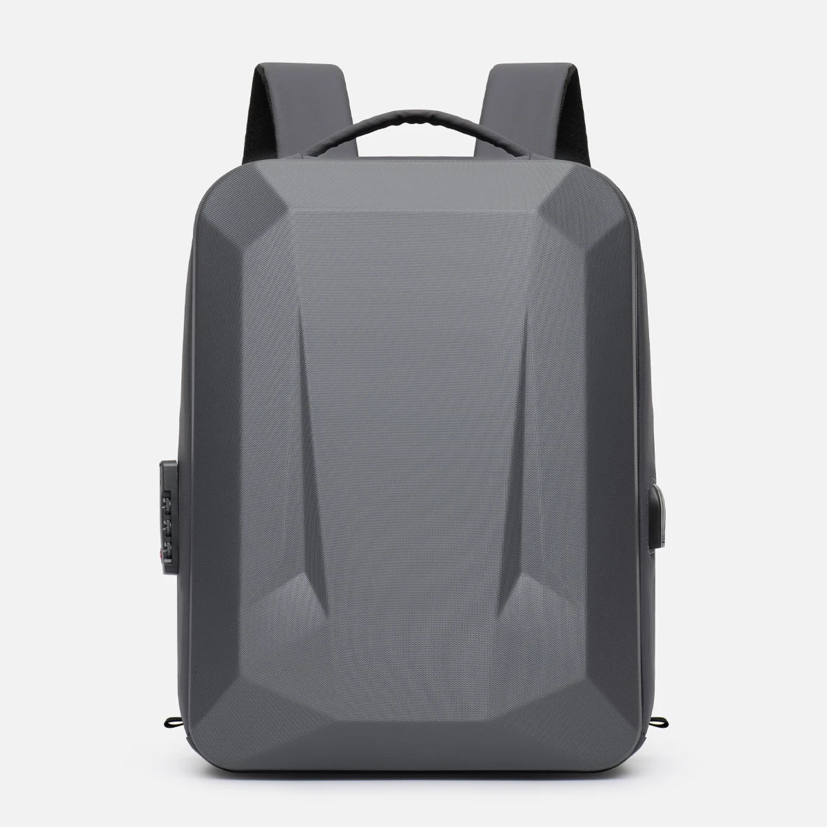Backpack Men's Expandable Computerbag Large Capacity Business Travel B - Pattern Detail