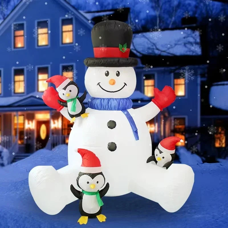 4 Inflatable Christmas Decorations Outdoor Garden Courtyard Decoration - View 19
