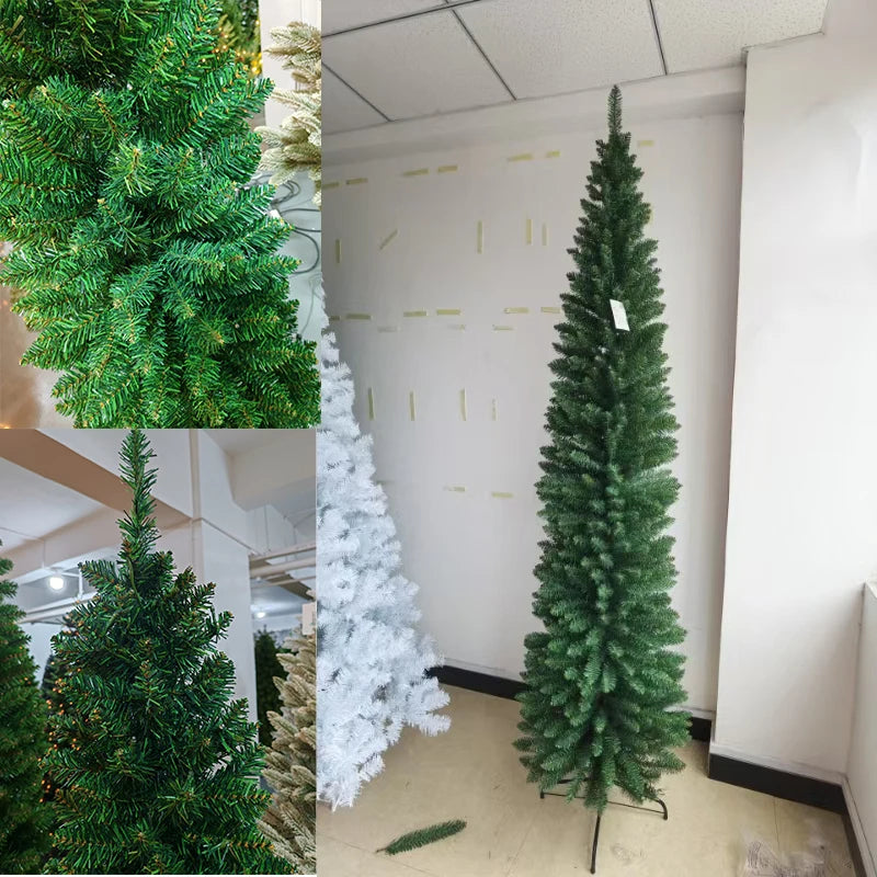 Artificial Christmas Tree for Home Decor & Christmas Ornaments Xmas Tr - Back View
