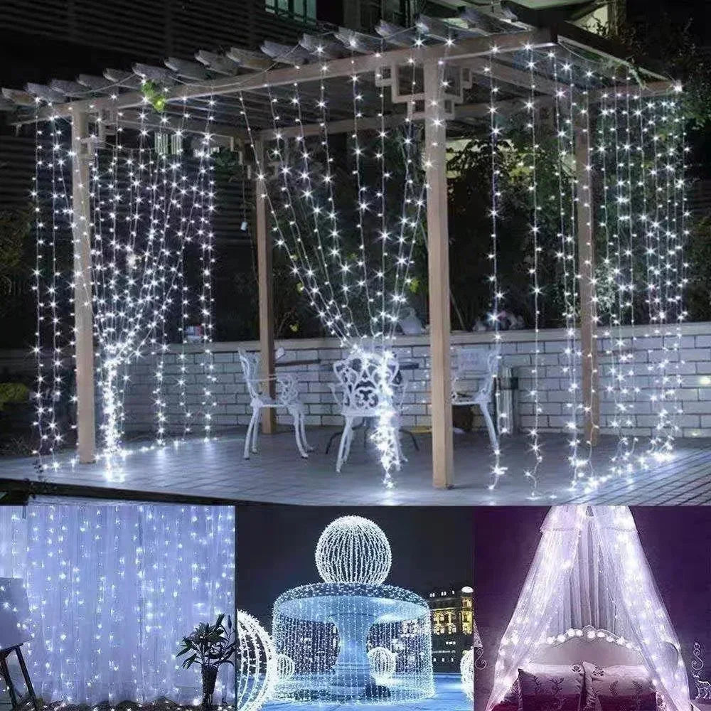 Christmas Light Party Birthday Wall Decoration LED 8 Mode 3/6M Garland - Feature Highlight
