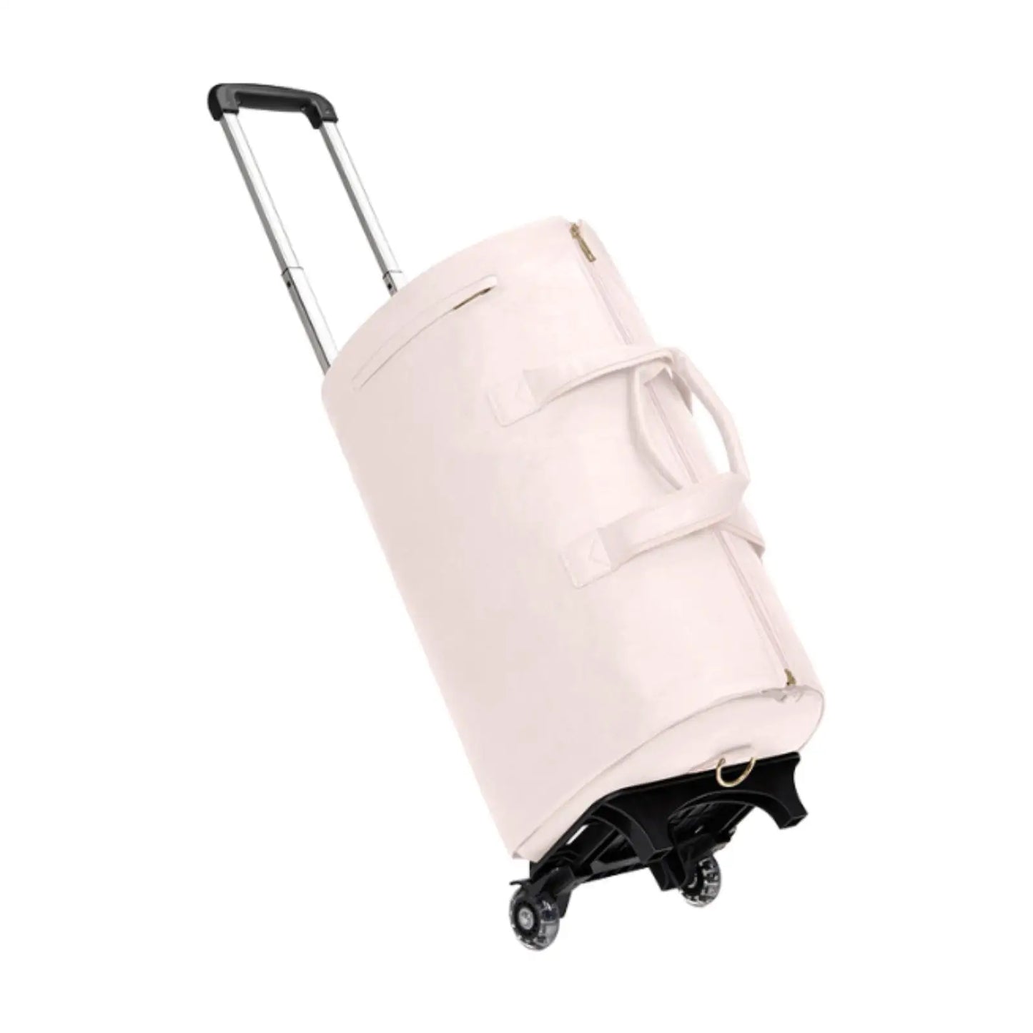Rolling Garment Bag with Wheels with Compartment Trendy Overnight