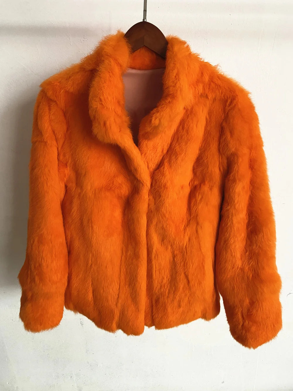 Fancy Rani Natural Rabbit Fur Coat Women Winter Jacket Real Leather And Fur Wome - View 44