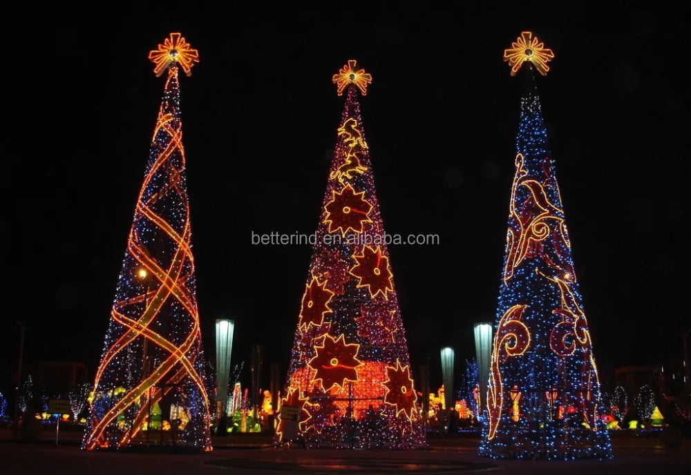 Outdoor LED Christmas Tree for Commercial Street Decorations - View 5