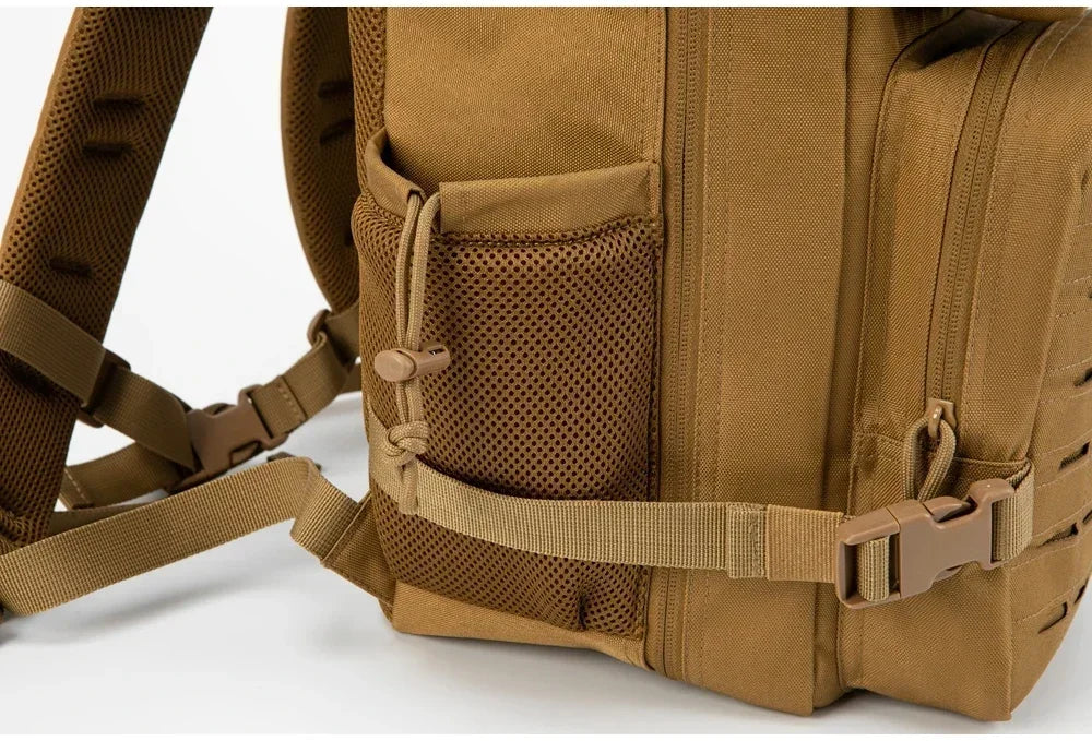 25L/45L Men's and Women's Tactical Backpacks , Outdoor Activities, Sma - Stitching Detail
