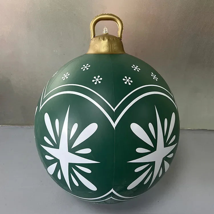 60cm Outdoor Christmas Inflatable Decorated Ball PVC Giant Big Large B - View 27
