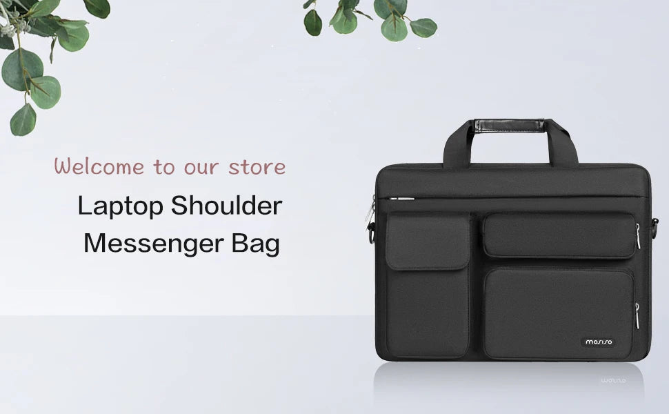 Laptop Bag 13.3 14 15 16 17.3 inch Shoulder HandBag for Macbook Air Pro M1 M2 M3 - View 7