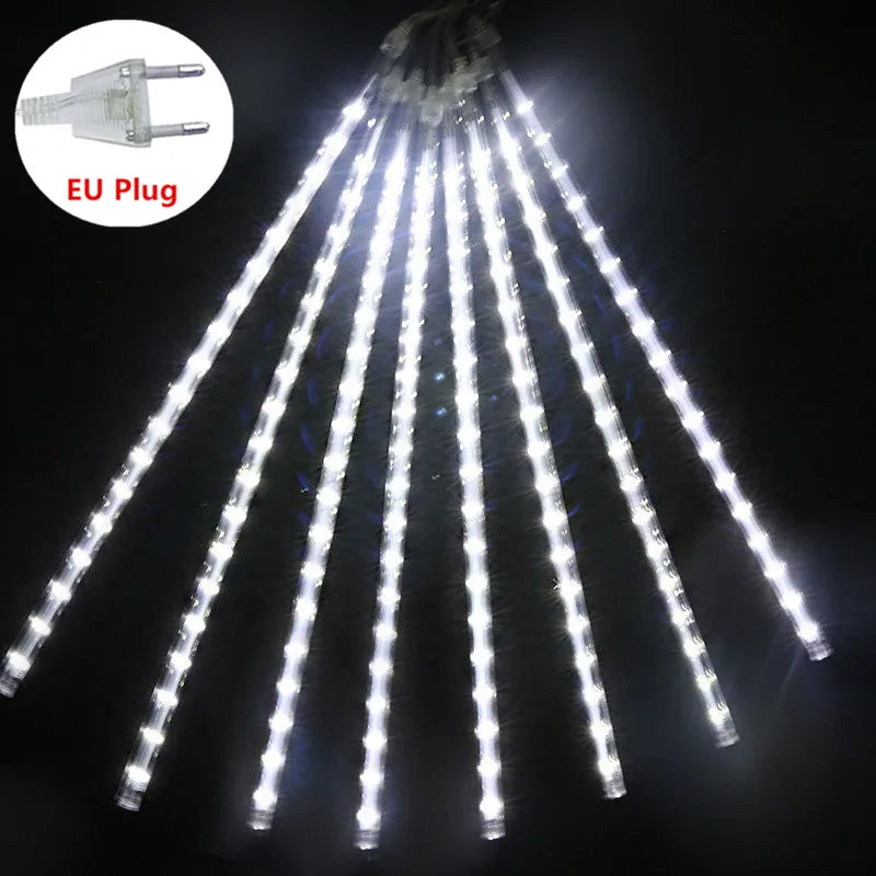 Christmas LED Meteor Garland Festoon Holiday Strip Light Outdoor Water - View 22