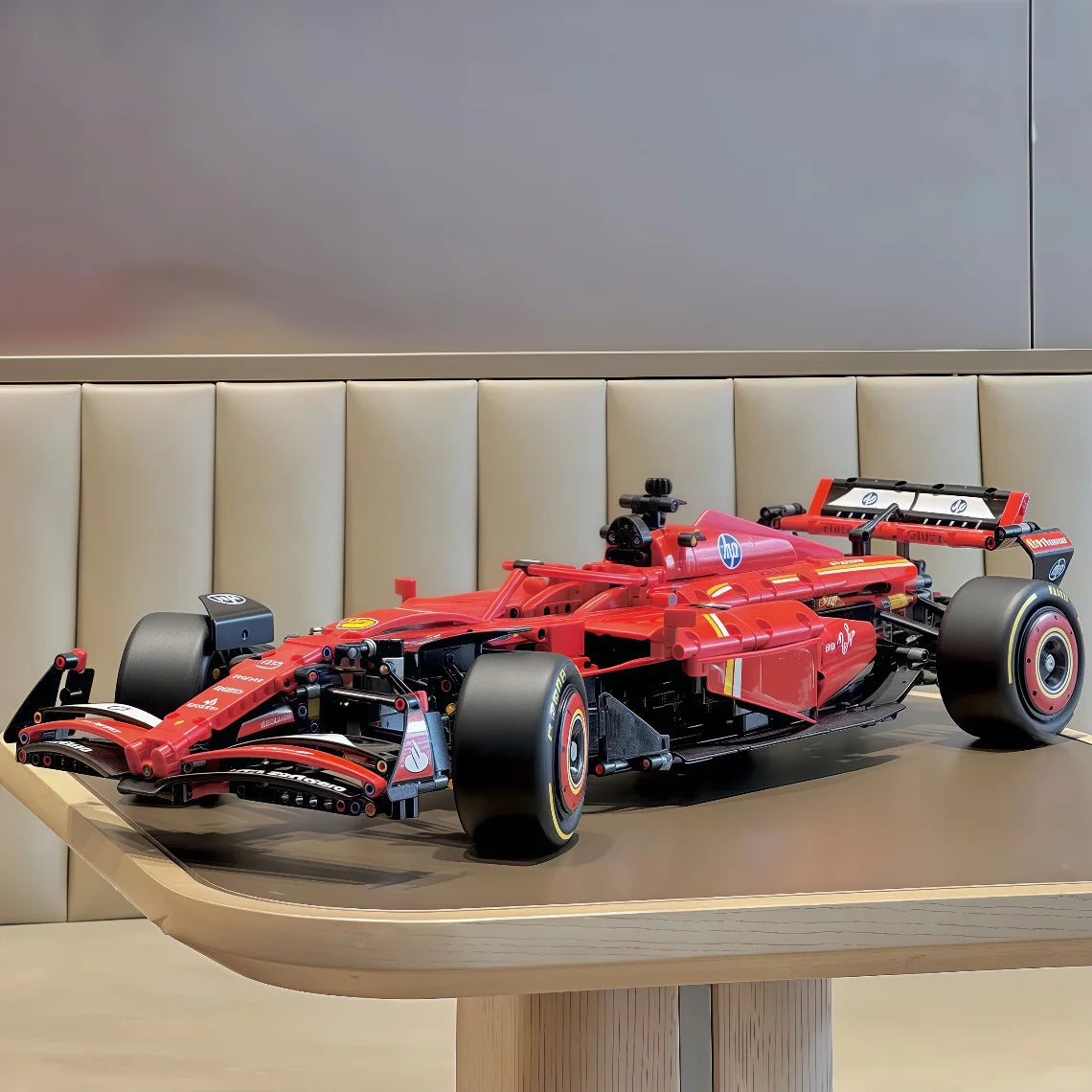 Hot DealsTechnical SF F1 Series RaceCar 42207 Supercar Assemble Puzzle Creative - View 4
