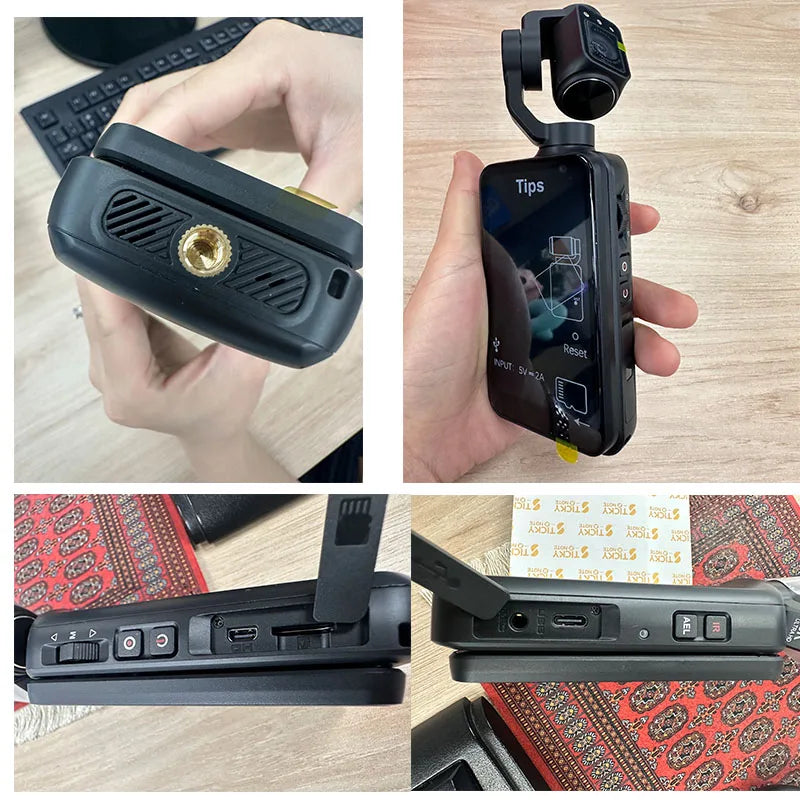 ORDRO M5 Action Camera 4k Handheld Pocket Digital Camcorder 3-axis Gimbal Stabil - View 18