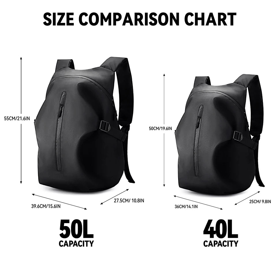 Likros Motorcycle Backpack Waterproof Foldable Helmet Backpack Men Travel Backpa - View 12