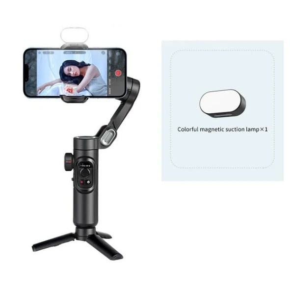 AOCHUAN 3-Axis Handheld Gimbal Stabilizer for Smartphone with Fill Lig - View 37