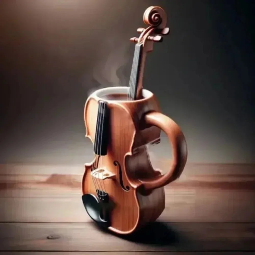 Musical Instrument Coffee Mug Summer And Winter Drink Cup Durable Easy To Clean - View 11