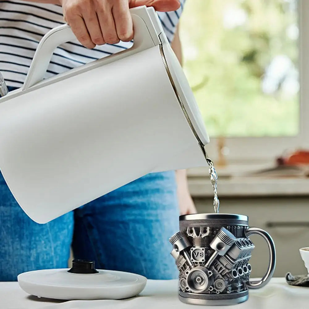 Coffee Mug Cool Beverage Mug Funny Stein Drinkware Portable Home Aesthetic Decoration for Household Kitchen Living Room - ...