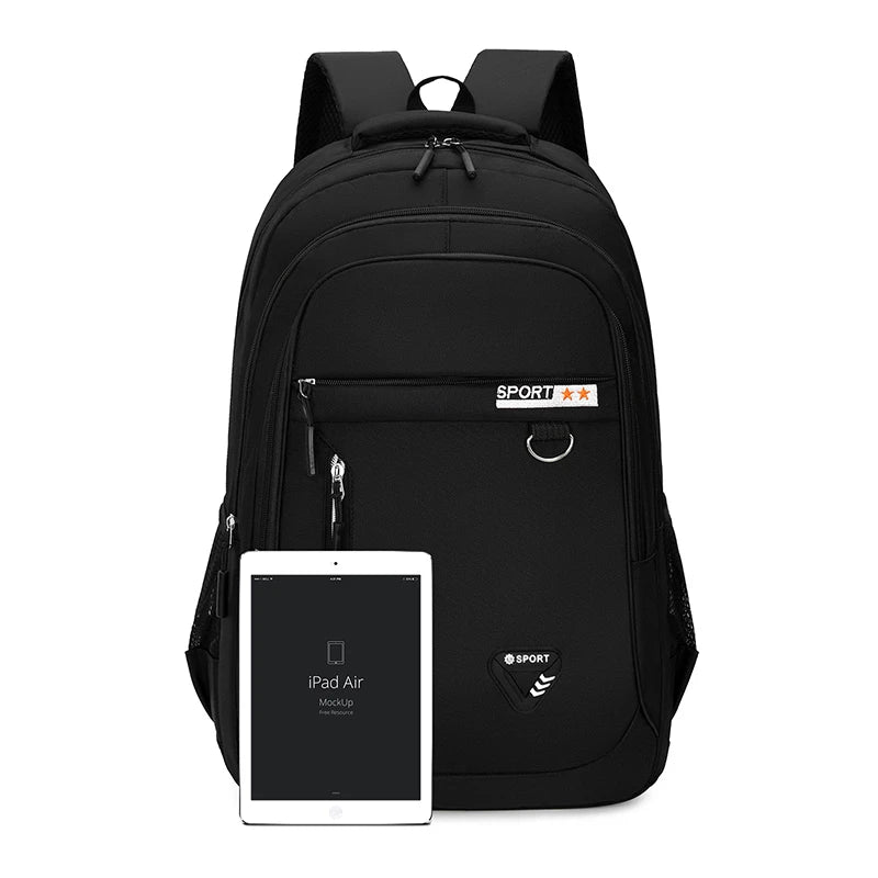 Minimalist Large Capacity Backpacks Men's Waterproof Oxford Commute School Backp - View 27