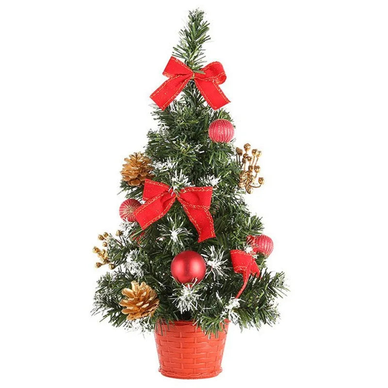 20/30/40cm Christmas Tree Home Bedroom Party Decorations Artificial Ch - Feature Highlight