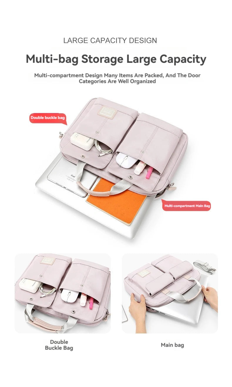Laptop Sleeve Bag For Macbook Air Pro 16 Case 13.3 14 15.6 I...