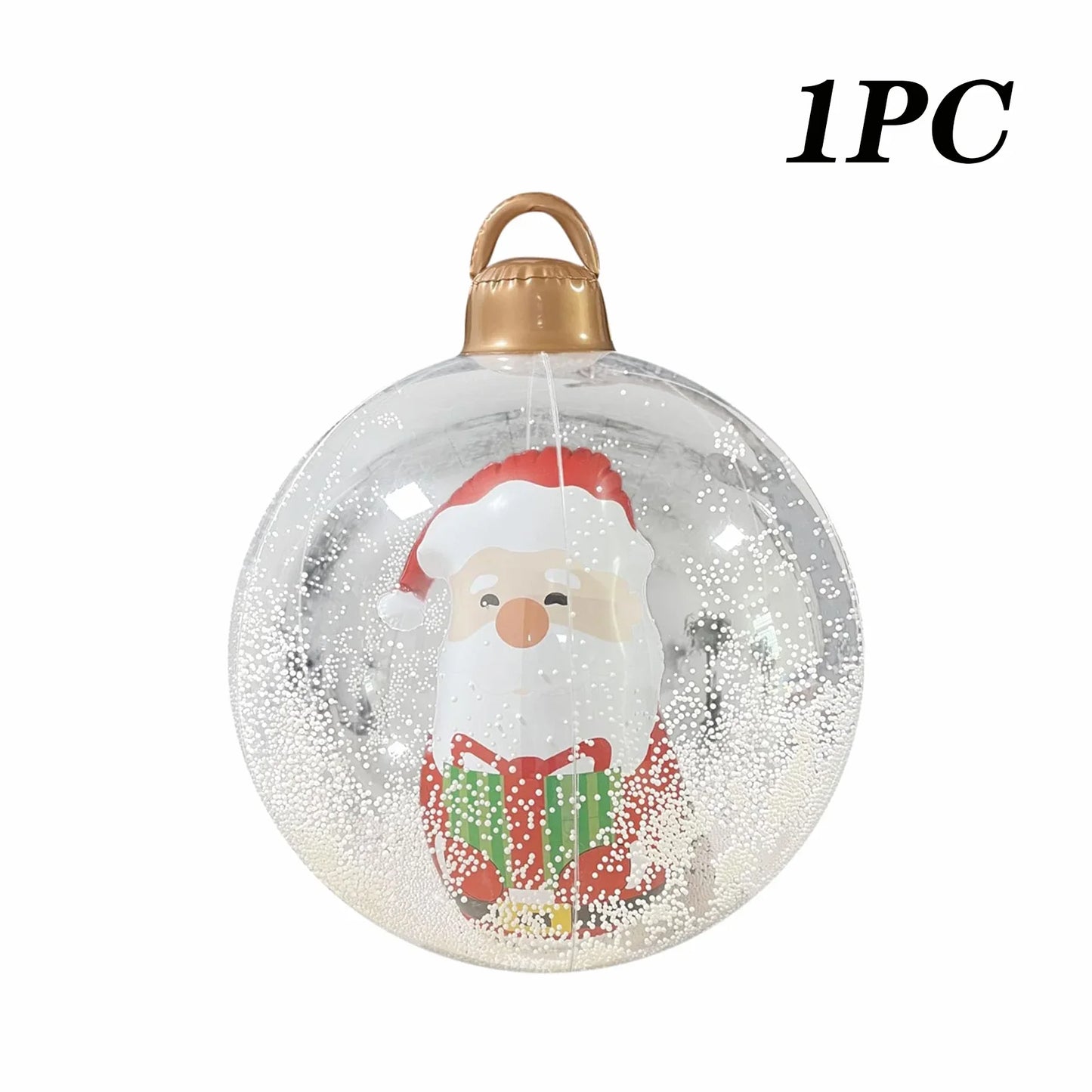 2026 Christmas Santa Snowman Balloons Xmas Tree Decorations Outdoor Ho - Size Comparison