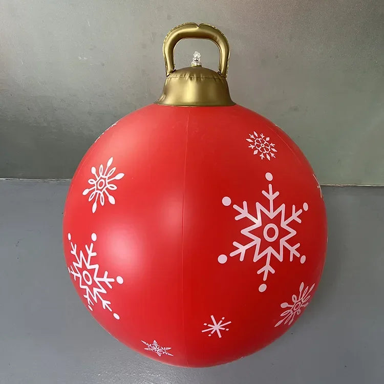 60cm Outdoor Christmas Inflatable Decorated Ball PVC Giant Big Large B - View 47